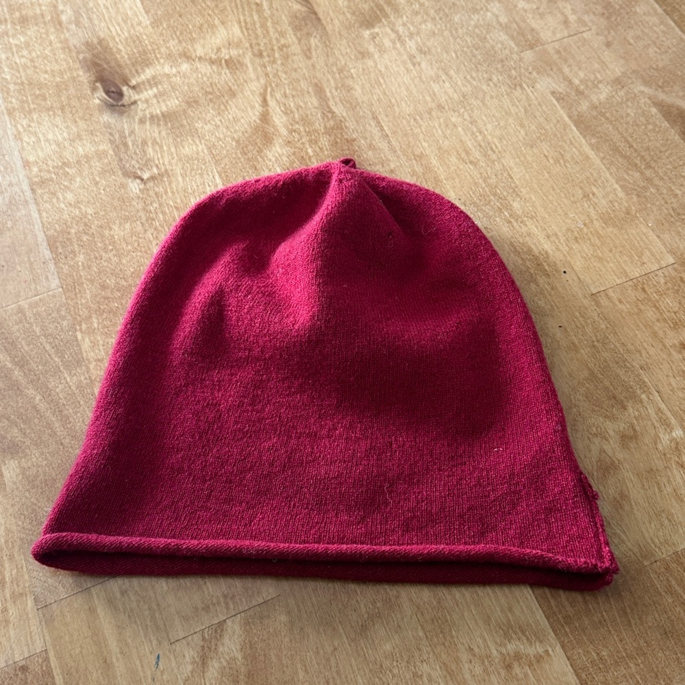 United Colors Of Benetton Red Kids wool Beanie
